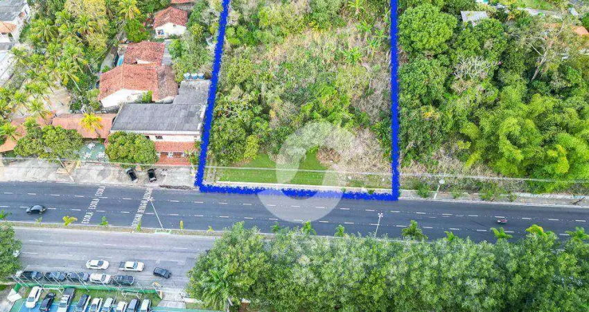 Terreno à venda, 30000 m² por r$ 5.500.000,00 - cantagalo - niterói/rj