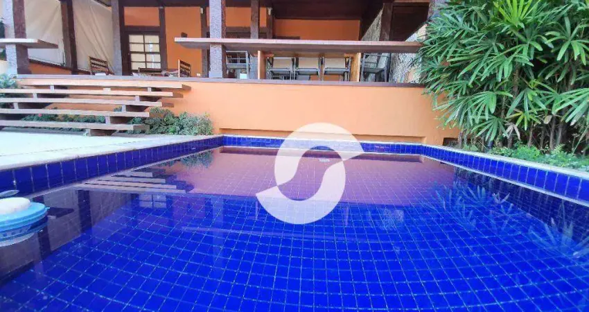 Casa com 3 dormitórios à venda, 320 m² por r$ 1.840.000,00 - são francisco - niterói/rj