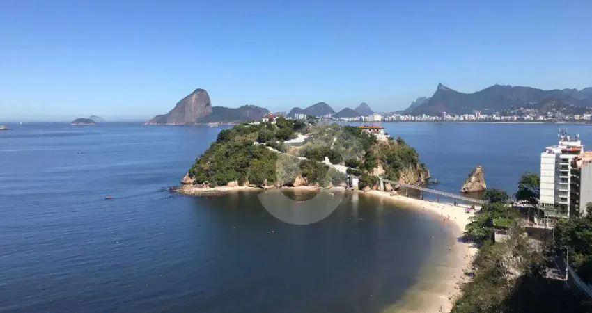 Apartamento com 4 quartos com 2 suítes  à venda, 205 m² por r$ 2.600.000 - boa viagem - niterói/rj