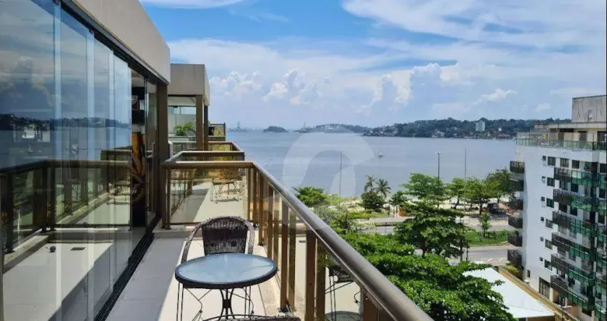 Cobertura com 4 dormitórios à venda, 249 m² por R$ 2.650.000,00 - Charitas - Niterói/RJ