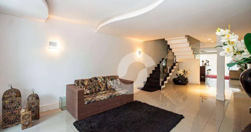 Casa de alto padrão com 6 quartos à venda, 602 m² por r$ 6.900.000 - camboinhas - niterói/rj