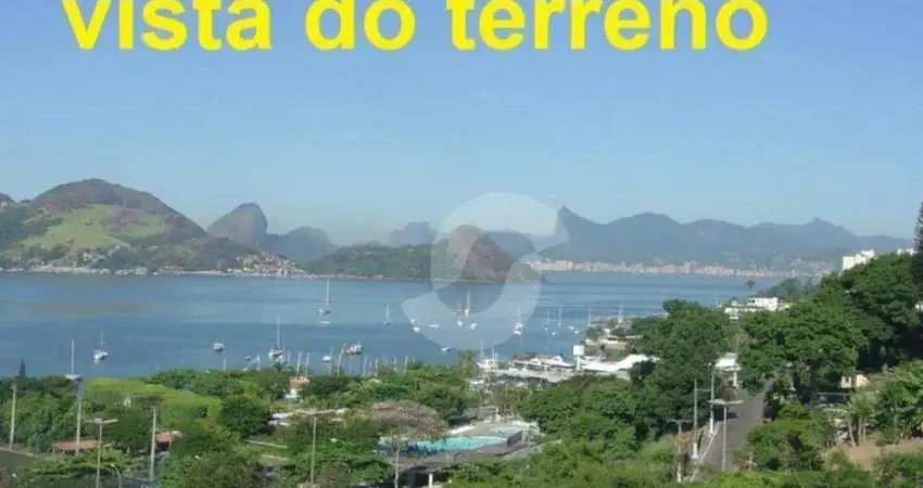 Excelente terreno em São Francisco com vista panorâmica para o Rio de Janeiro