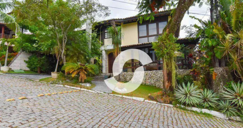 Casa com 5 dormitórios à venda, 460 m² por r$ 2.849.000,00 - camboinhas - niterói/rj