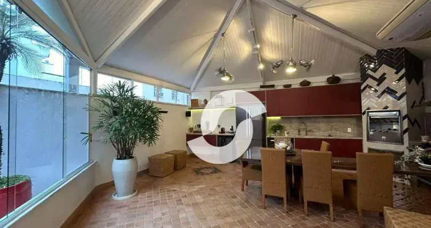 Cobertura com 4 dormitórios à venda, 400 m² por r$ 3.600.000,00 - icaraí - niterói/rj