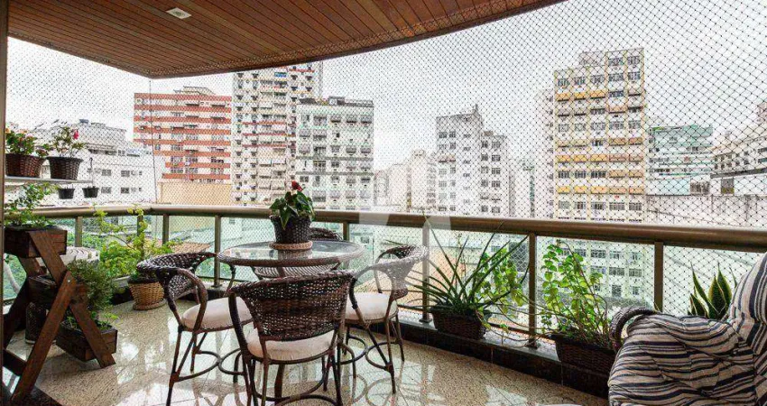 Apartamento com 4 dormitórios à venda, 210 m² por r$ 1.650.000,00 - icaraí - niterói/rj