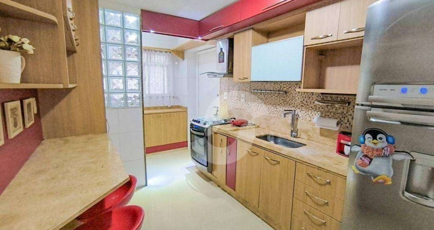 Apartamento com 2 dormitórios à venda, 70 m² por R$ 470.000,00 - Centro - Niterói/RJ
