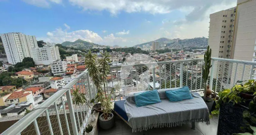 Apartamento com 3 dormitórios à venda, 119 m² por R$ 460.000,00 - Fonseca - Niterói/RJ