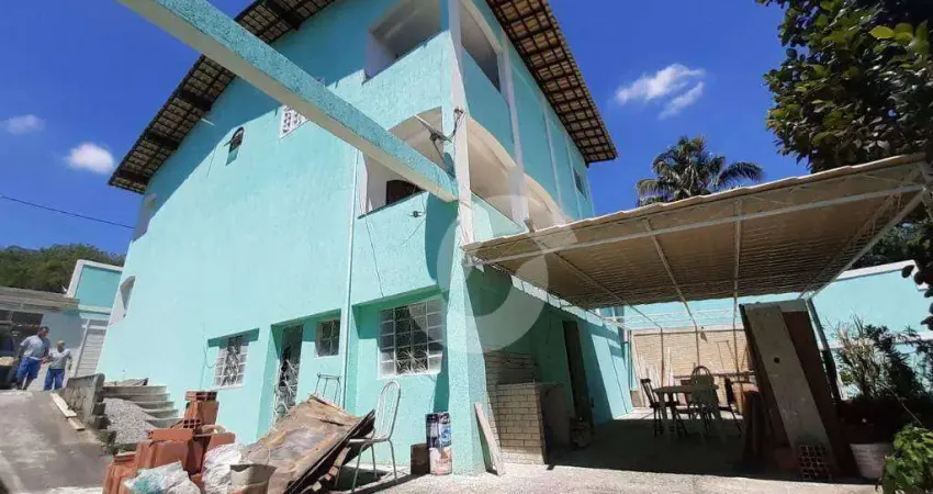 Casa com 5 dormitórios à venda, 350 m² por r$ 400.000,00 - rocha - são gonçalo/rj