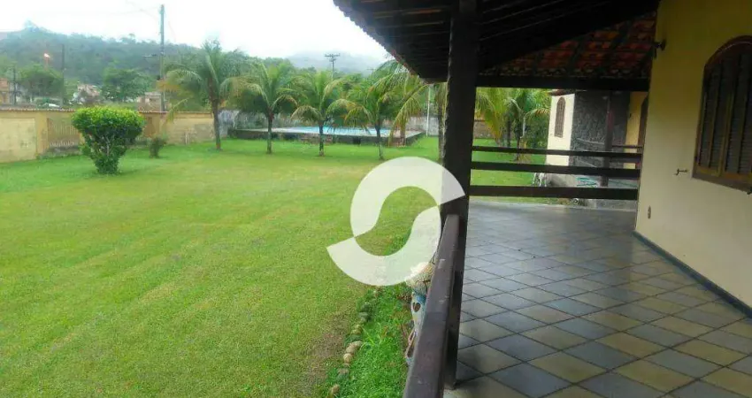 SÍTIO RESIDENCIAL OU COMERCIAL -Casa com 4 dormitórios à venda, 500 m² por R$ 1.000.000 - Inoã - Maricá/RJ