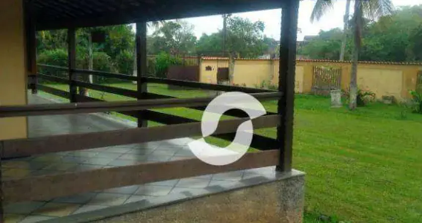 Sítio residencial ou comercial -casa com 4 dormitórios à venda, 500 m² por r$ 1.000.000 - inoã - maricá/rj