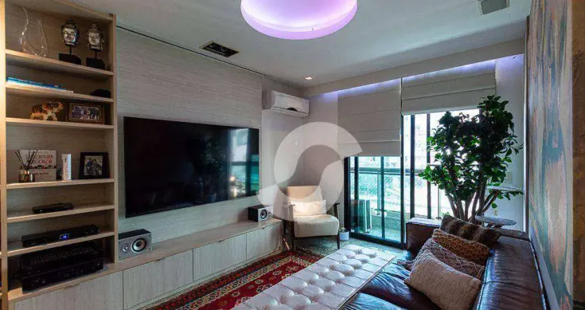 Apartamento com 2 dormitórios à venda, 88 m² por r$ 850.000,00 - charitas - niterói/rj