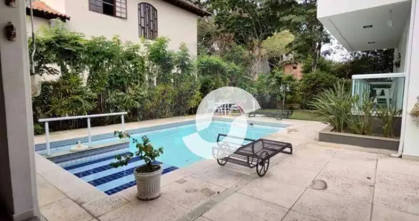 Casa com 4 dormitórios à venda, 582 m² por r$ 3.450.000,00 - itaipu - niterói/rj