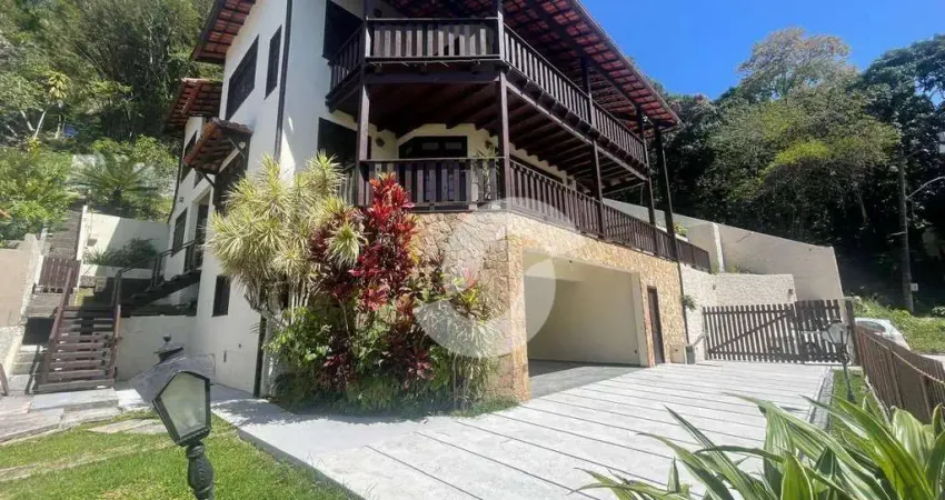 Casa com 4 dormitórios à venda, 343 m² por r$ 970.000,00 - cafubá - niterói/rj
