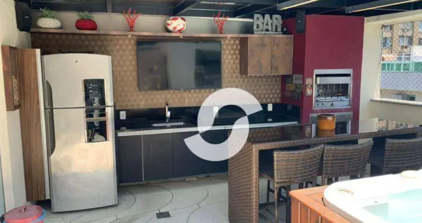 Cob duplex, 4 qts, 2 suites e 3 vagas à venda, 280m² - jardim icaraí - niterói/rj