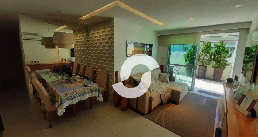 Cobertura com 3 dormitórios à venda, 142 m² por R$ 1.440.000,00 - São Francisco - Niterói/RJ