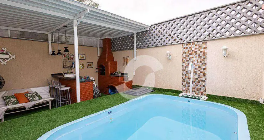 Casa com 4 dormitórios à venda, 270 m² por r$ 1.200.000,00 - itaipu - niterói/rj