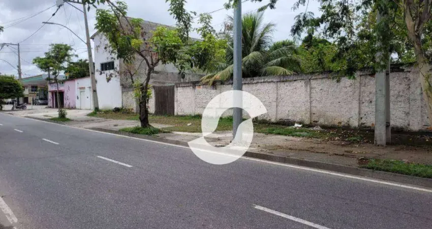 Terreno para alugar, 600 m² por R$ 7.556,26/mês - Piratininga - Niterói/RJ