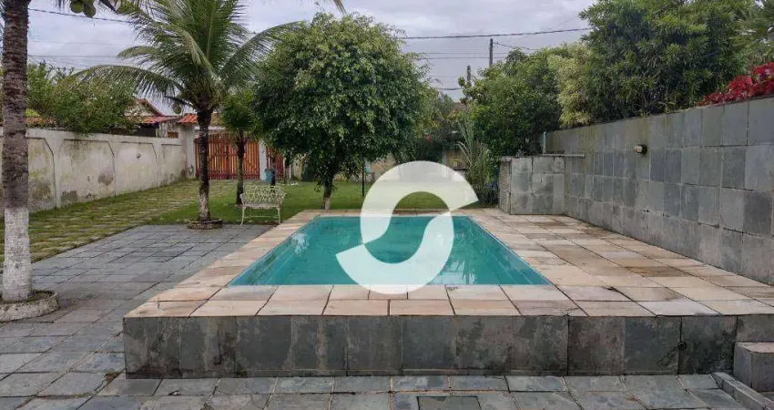 Casa com 4 dormitórios à venda, 230 m² por r$ 650.000,00 - guaratiba - maricá/rj