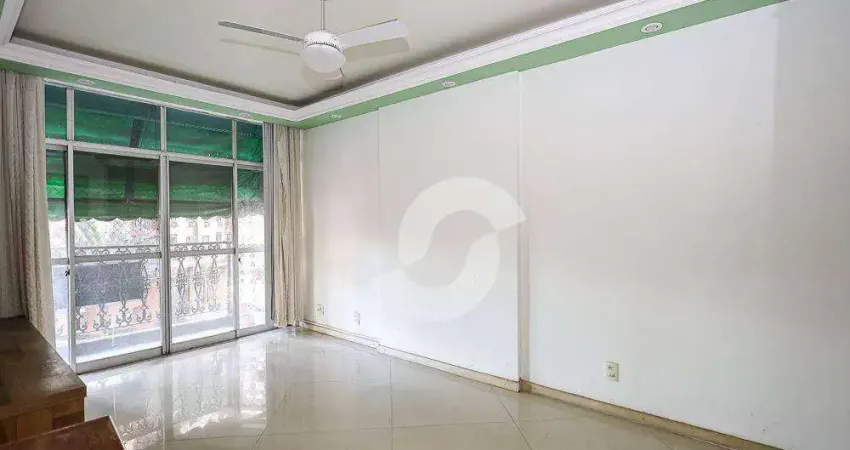 Apartamento com 2 dormitórios à venda, 73 m² por r$ 450.000,00 - santa rosa - niterói/rj