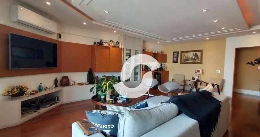 Apartamento com 4 dormitórios à venda, 192 m² por r$ 1.630.000,00 - icaraí - niterói/rj