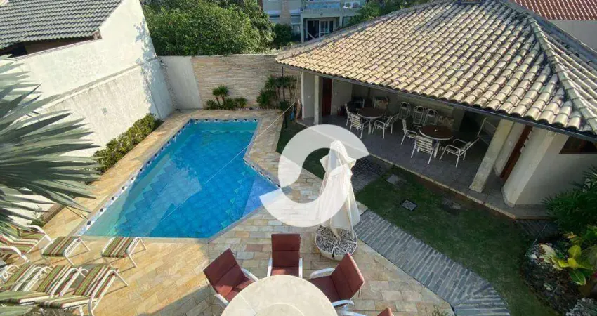 Casa com 4 dormitórios à venda, 361 m² por r$ 2.600.000,00 - camboinhas - niterói/rj