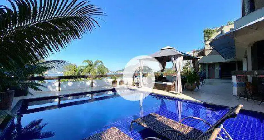 Casa com 5 dormitórios à venda, 949 m² por r$ 2.500.000,00 - são francisco - niterói/rj