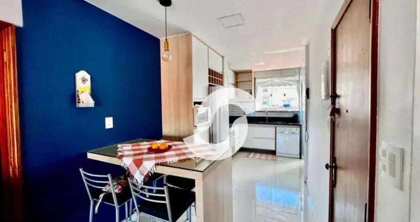 Apartamento com 2 dormitórios à venda, 67 m² por r$ 320.000,00 - fonseca - niterói/rj