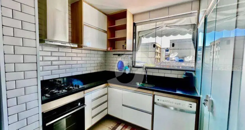 Apartamento com 2 dormitórios à venda, 67 m² por r$ 320.000,00 - fonseca - niterói/rj