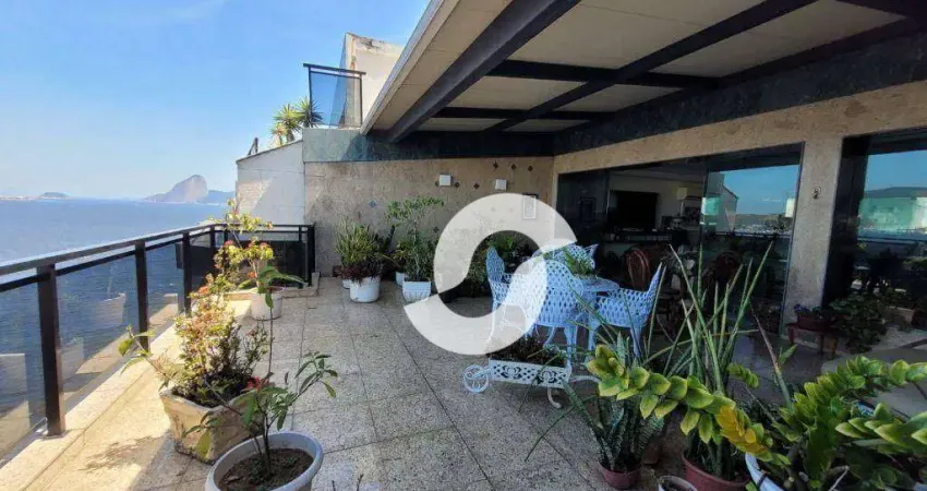 Cobertura com 6 dormitórios à venda, 550 m² por R$ 6.500.000,00 - Icaraí - Niterói/RJ