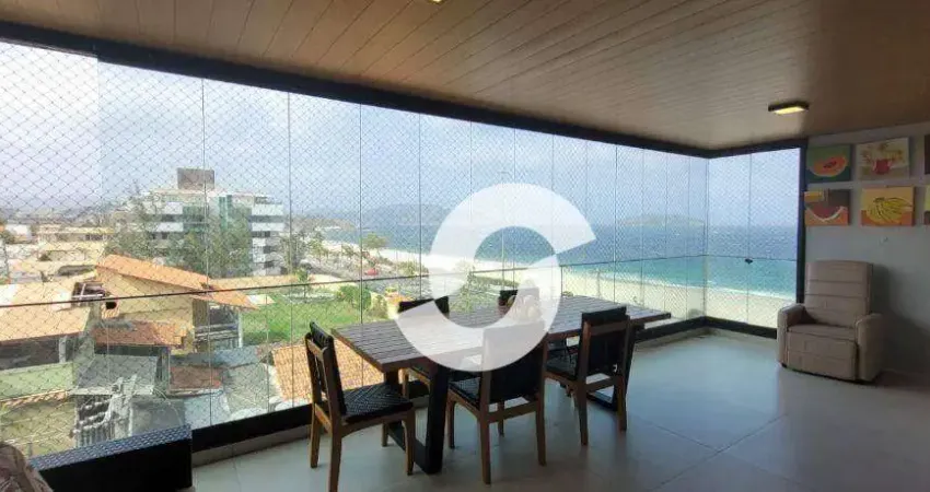Cobertura com 4 dormitórios à venda, 288 m² por r$ 3.700.000,00 - piratininga - niterói/rj