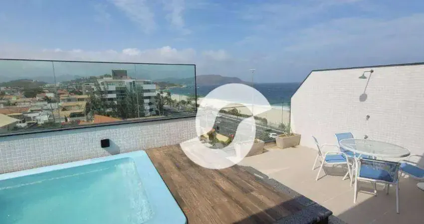 Cobertura com 4 dormitórios à venda, 288 m² por r$ 3.700.000,00 - piratininga - niterói/rj