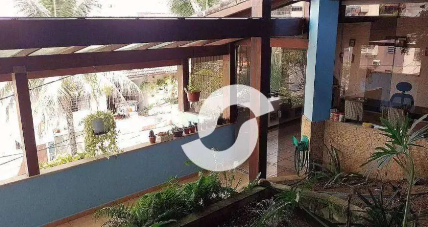 Casa com 3 dormitórios à venda, 380 m² por r$ 1.350.000,00 - santa rosa - niterói/rj