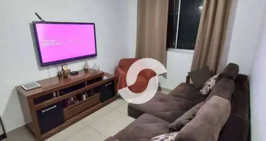 Apartamento com 2 dormitórios à venda, 66 m² por R$ 195.000,00 - Largo do Barradas - Niterói/RJ