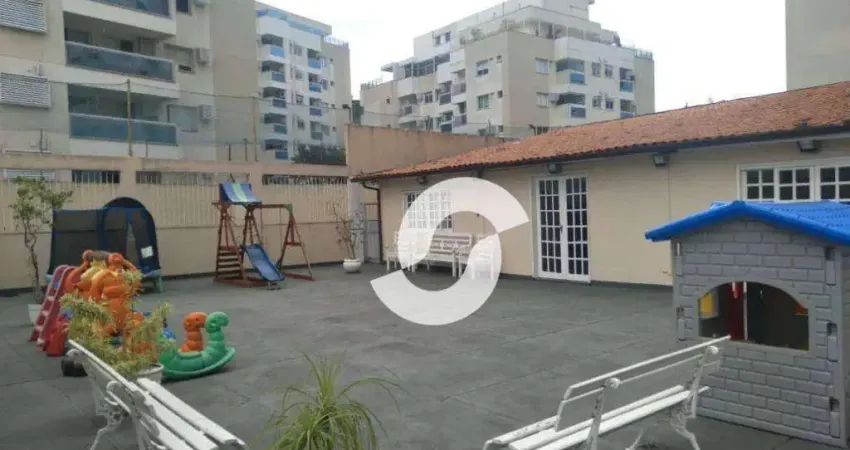 Apartamento com 2 dormitórios à venda, 1227m² por r$ 520.000,00- santa rosa - niterói/rj   excelente localização, perto de mercado, hospital nitdor