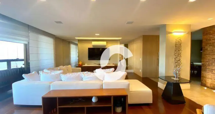 Apartamento com 4 dormitórios à venda, 341 m² por r$ 3.780.000,00 - icaraí - niterói/rj