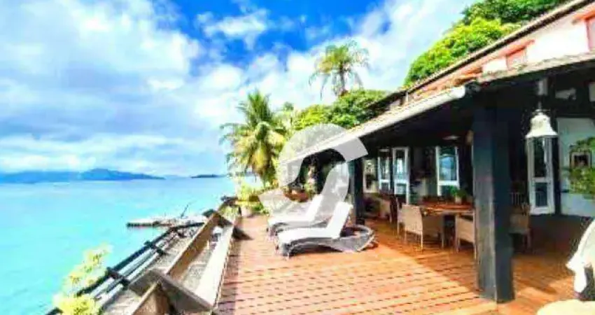 Casa com 6 dormitórios à venda, 580 m² por r$ 9.000.000,00 - ilha da gipóia - angra dos reis/rj