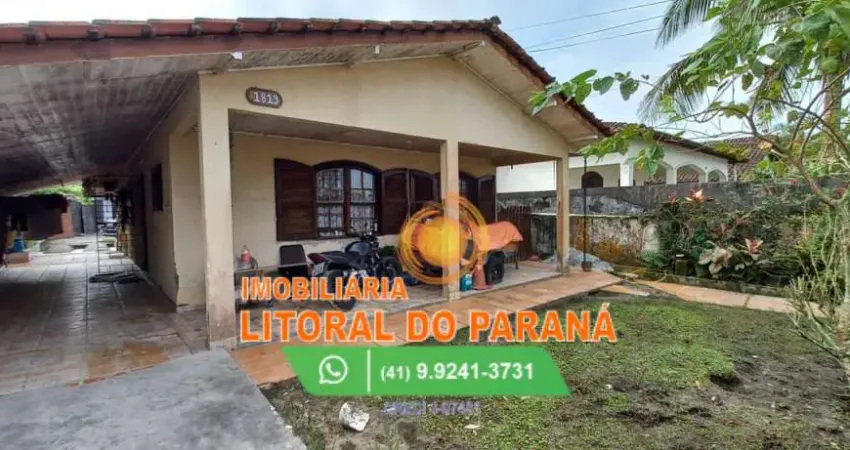 Casa Padrão - 3 quartos c/ 1 suíte - terreno 12 x 40 - Balneário Leblon - Pontal do Paraná