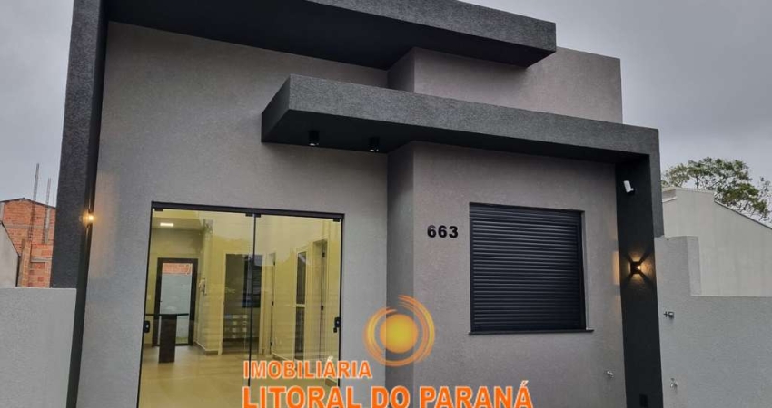 Casa Ótimo Padrão - 2 quartos 1 suíte -  Balneário Ipanema - Pontal do Paraná