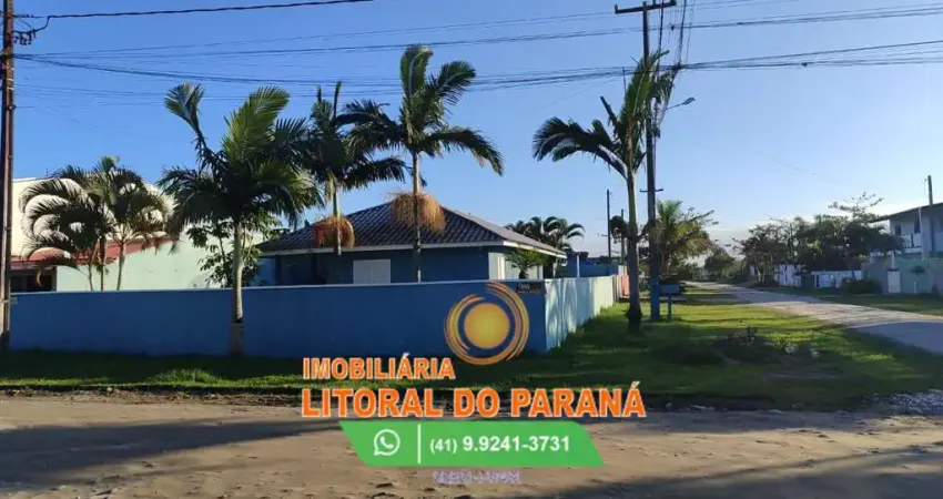 Casa alvenaria  - com terreno para construção -  balneário shangrila - pontal do paraná