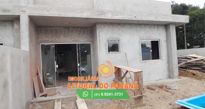 Casa Alto Padrão 2 Dormitórios,1 suite e Piscina à venda em Baln.Shangrila Pontal Do Paraná