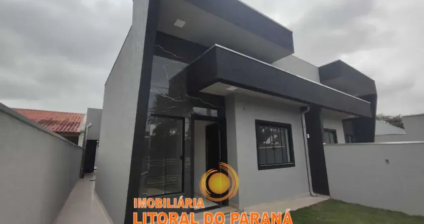 Casa 03 dormitórios - Faixa mar - Balneário Canoas - Pontal do Paraná!