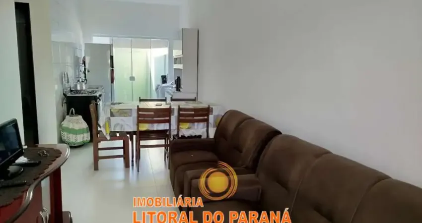 Casa de Alvenaria 02 quartos 01 suíte - Balneário Canoas - Pontal do Paraná