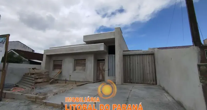 Casa de alvenaria - 03 dormitórios sendo 01 suíte - balneário ipanema - pontal do paraná