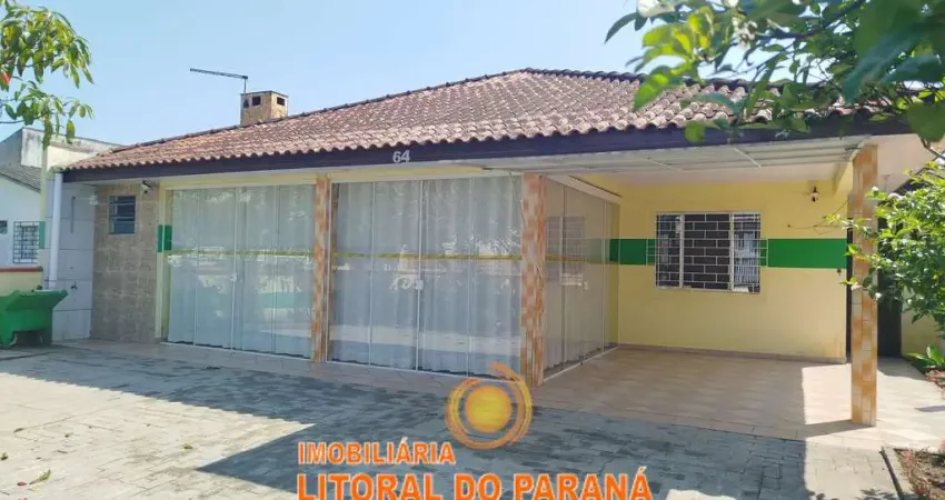 Casa térrea 4 dormitórios - balneário de ipanema  - pontal do paraná