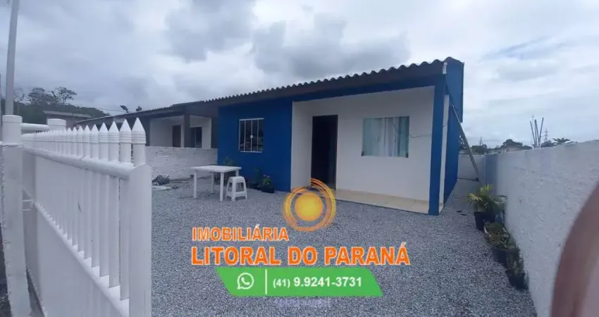 Casa padrão 2 quartos à venda - balneário praia de leste - pontal do paraná/pr