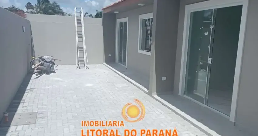 Casa à venda 2 quartos - praia de leste - jardim jacarandá - pontal do paraná/pr