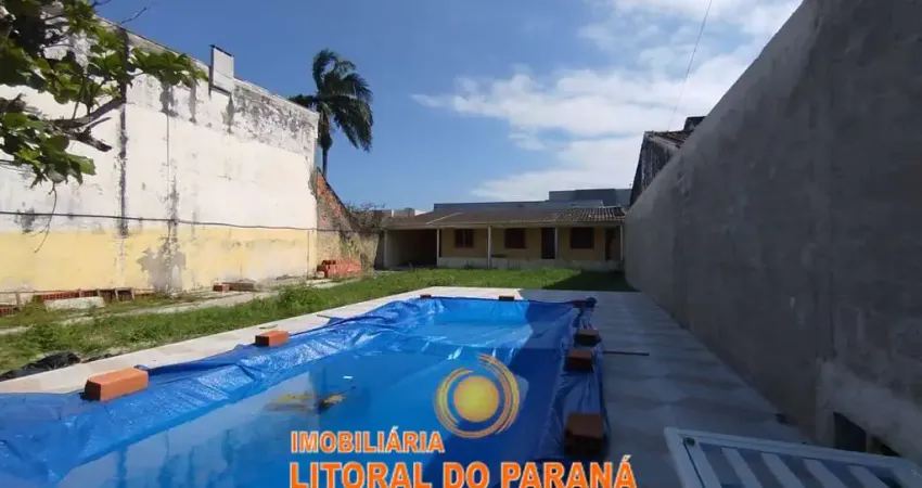 Casa de alvenaria - 02 dormitórios - balneário ipanema - pontal do paraná