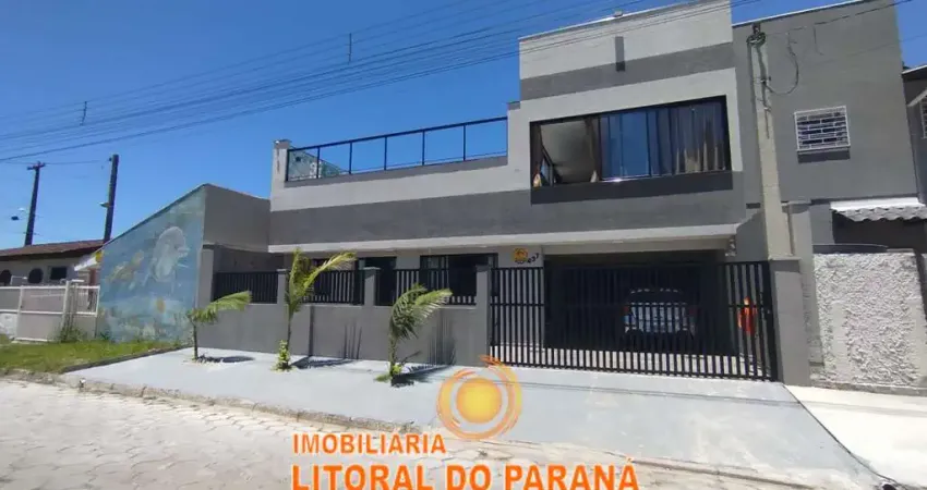 Sobrado 3 pavimentos - 05 dormitórios sendo 03 suítes - balneário ipanema - pontal do paraná