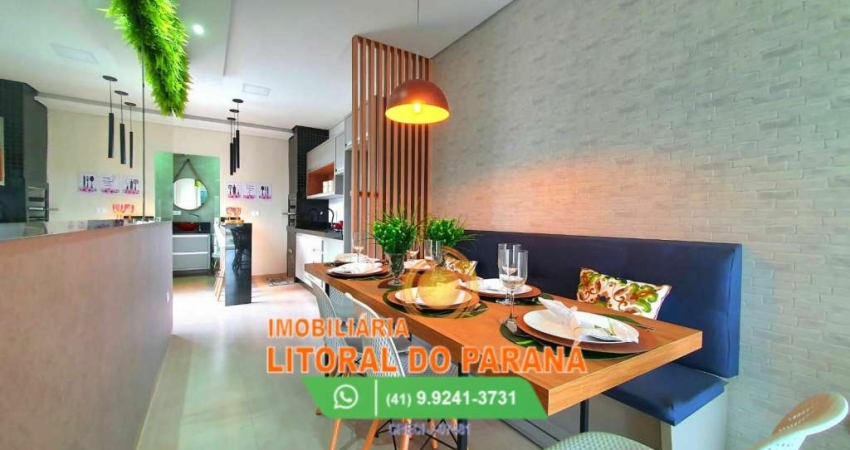 Financiamento com entrada parcelada: Casa em condomínio fechado - Praia de Leste - Pontal do Paraná
