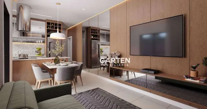 Apartamento garden com 2 dormitórios à venda, 182 m² por r$ 1.049.000,00 - caiobá - matinhos/pr
